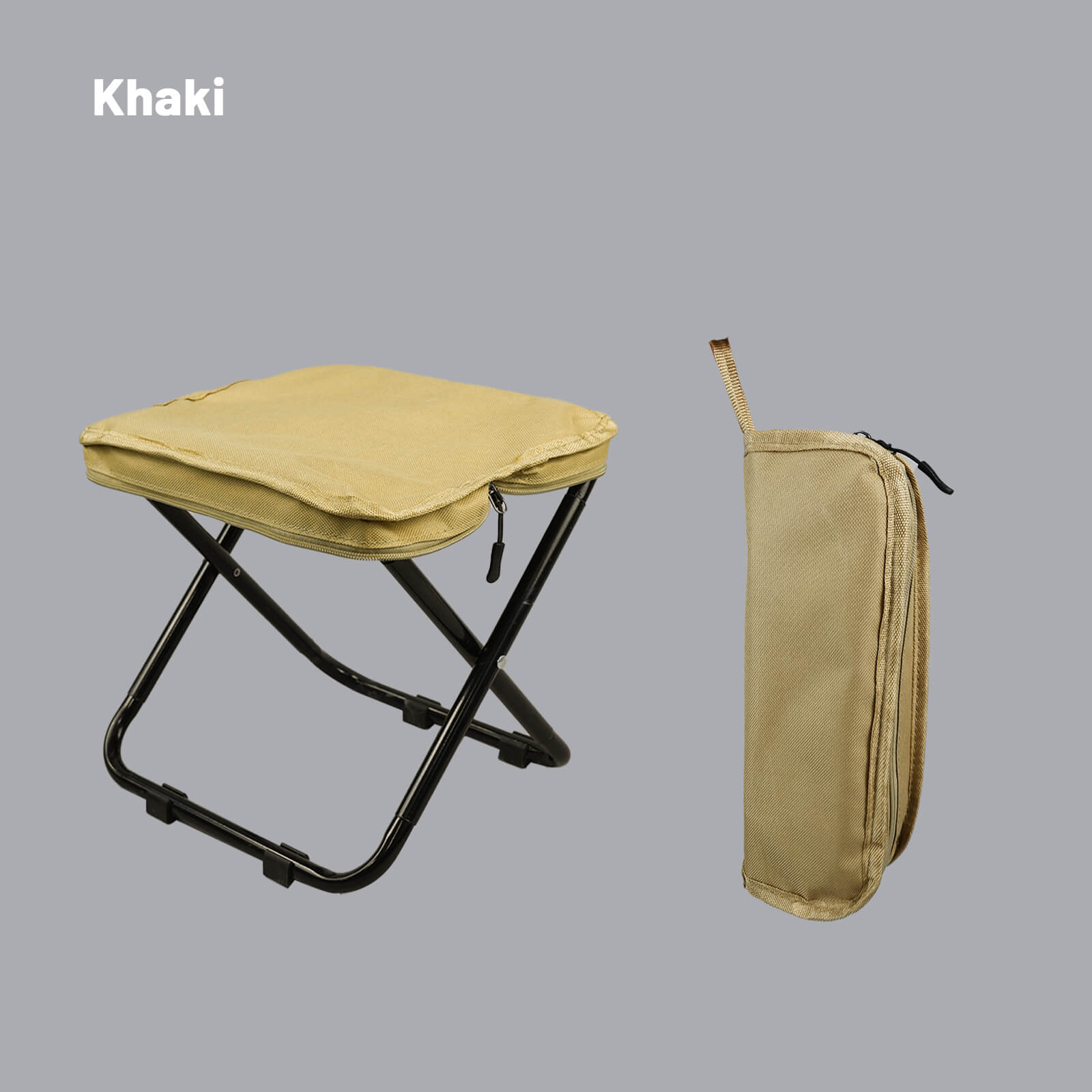 Khaki pocket folding chair khaki pocket folding chair compact portable outdoor seating