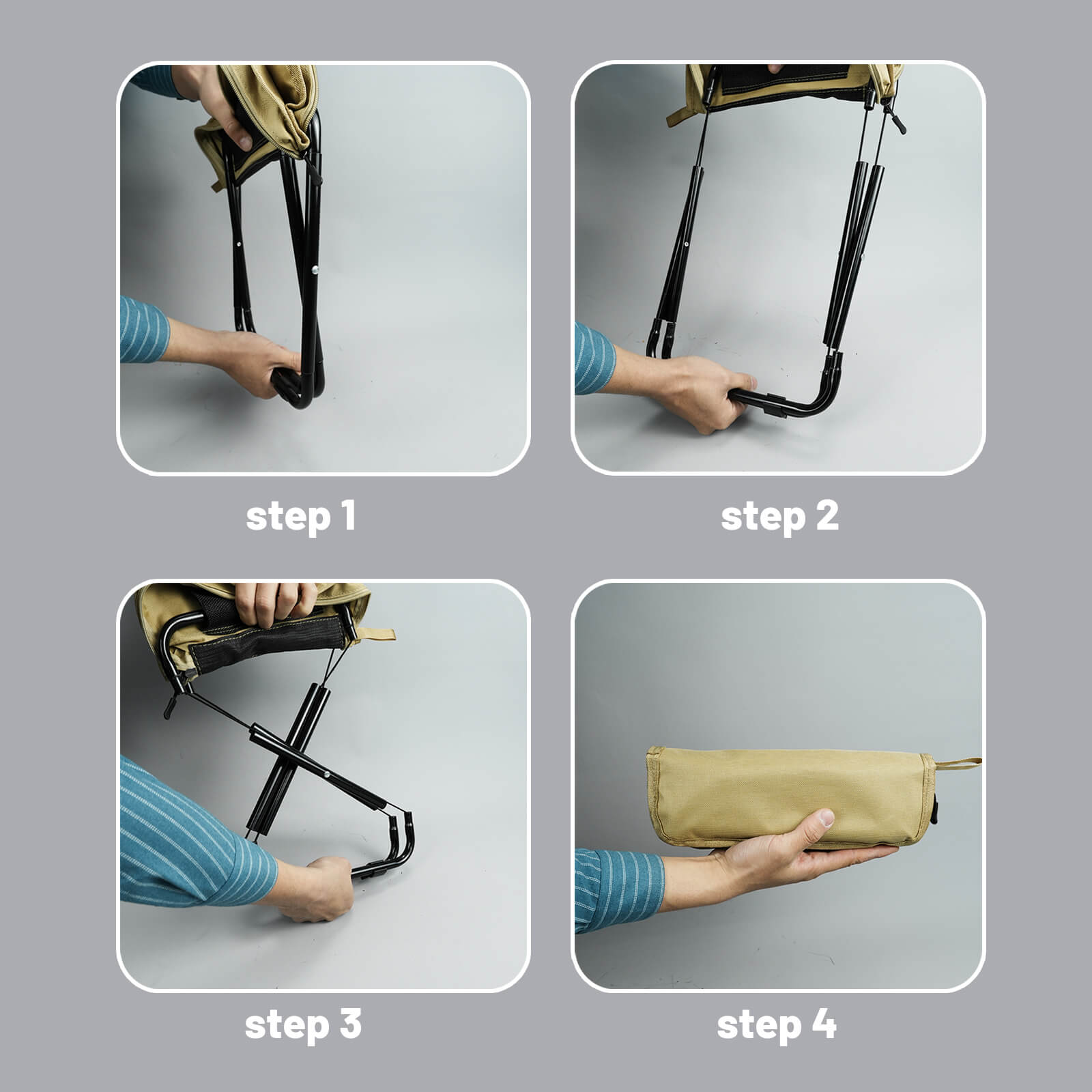功能图1 pocket folding chair setup instructions step by step folding guide