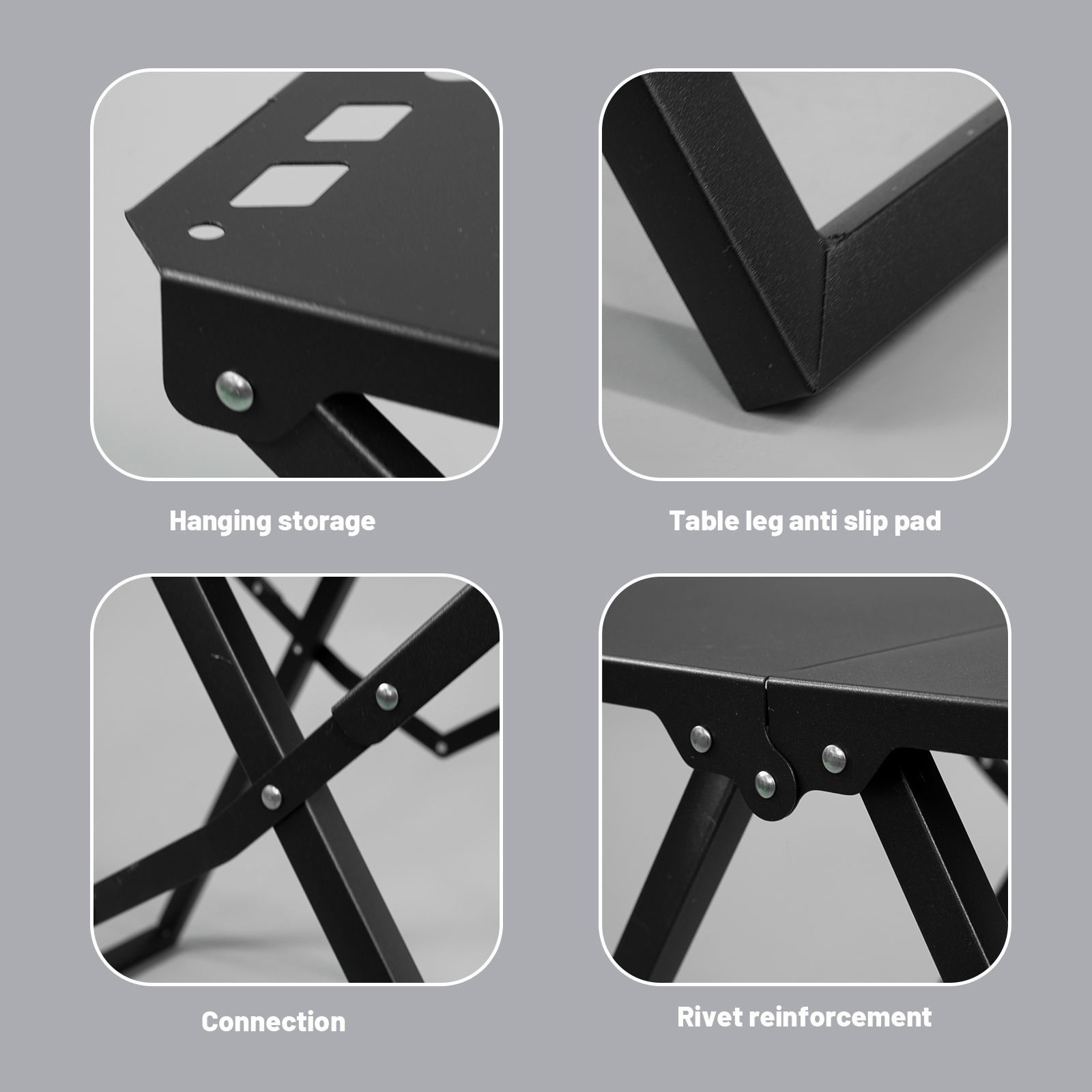 Outdoor folding tactical table