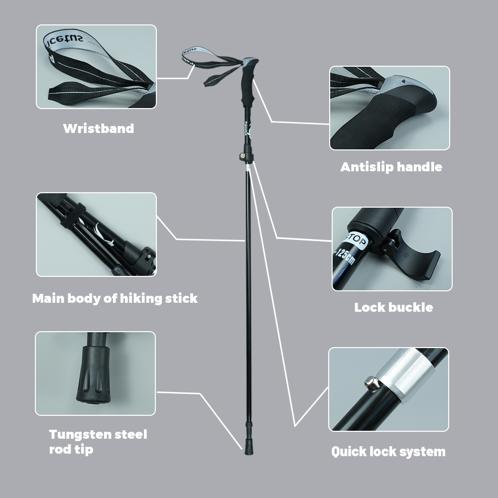 Outdoor hiking poles
