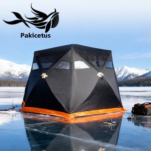 ice fishing tent insulated winter shelter windproof waterproof cold weather