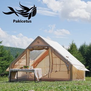 4 person inflatable camping tent waterproof easy setup for outdoor camping