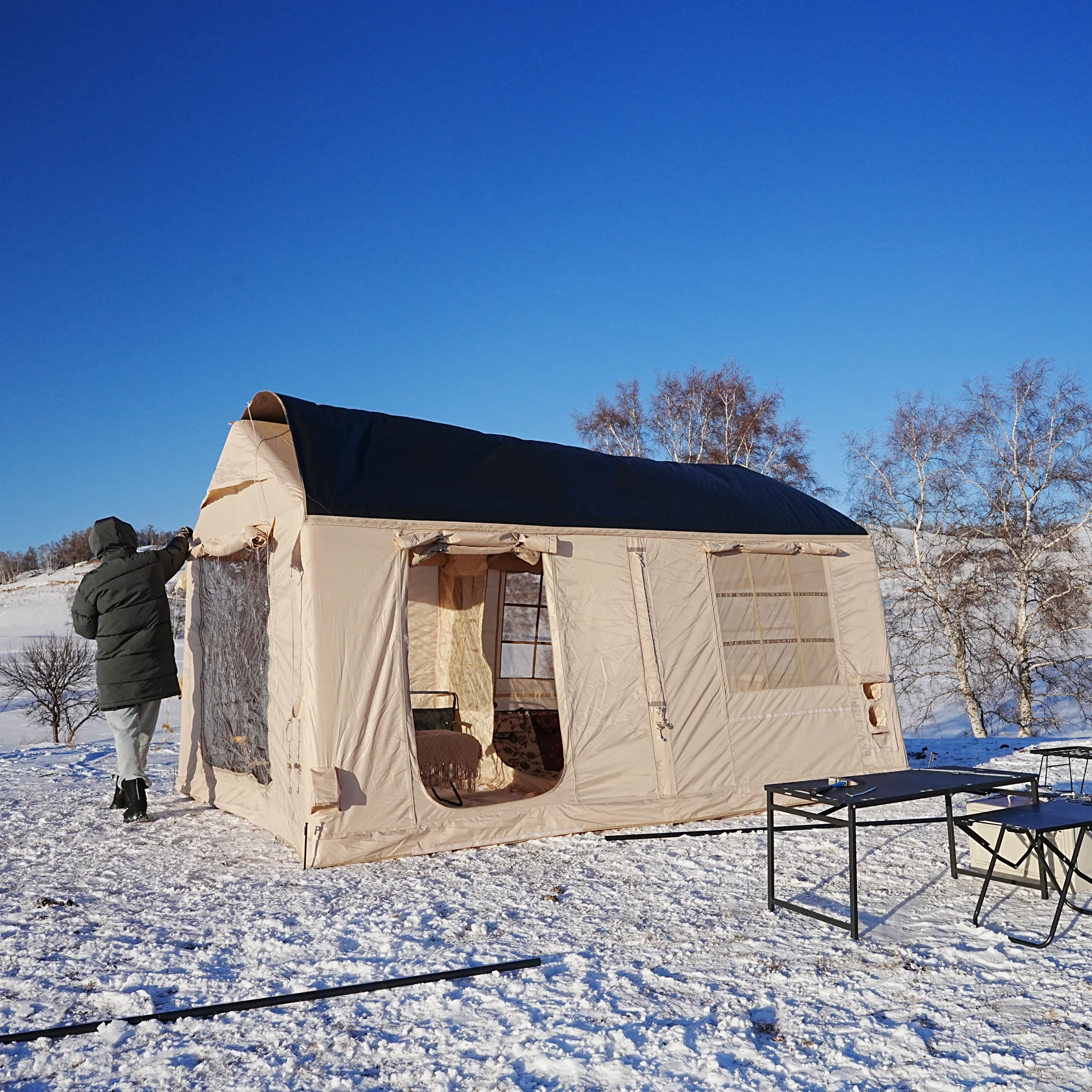 What to Put Inside an Inflatable Tent: How to Create a Comfortable Outdoor Living Space